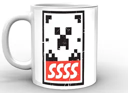 Кружка GeekLand Minecraft Майнкрафт постер МС.02.023 - мініатюра 3