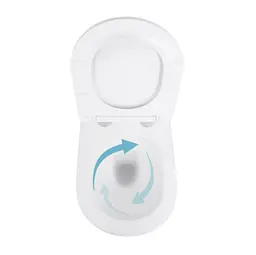 Унітаз підвісний Qtap Swan Ultra Quiet White, з сидінням Slim Duroplast/ Soft-close/ Quick Release QT16335180W - мініатюра 5