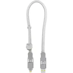 Кабель Rolling Square inCharge XL 30 см білий (XLS02R)