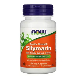 Расторопша (Силимарин) Milk Thistle Extract (Silymarin 240 mg) 50 капсул NOW vit0004987