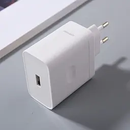Зарядний пристрій Oneplus 100 W SUPERVOOC VCBAOBEH 1U + кабель USB — Type-C євровилка біле - мініатюра 7