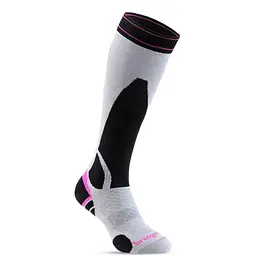 Шкарпетки Bridgedale Merinofusion Ski Vertige Light Wmns S Silver/Black (1053-610637.852.S)
