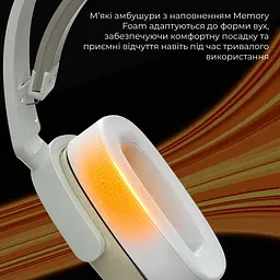 Навушники Ajazz AHM09 MAX 3-Mode Grey (AHM09-MAX-GW) - мініатюра 18