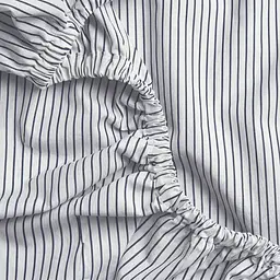Простирадло на резинці з вареної бавовни 200x200x30 NORDIC STRIPE COSAS (2200000050083) - мініатюра 5