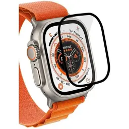 Захисна плівка DK для Apple Watch Ultra 49mm (Series 1 / 2) Composite Film box (014945) (black) - мініатюра 2