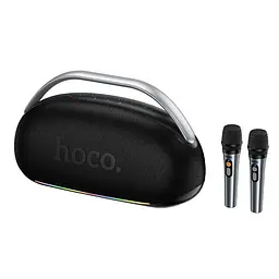 Портативна колонка HOCO HT2 Melody portable BT speaker Black (6942007672153) - мініатюра 3