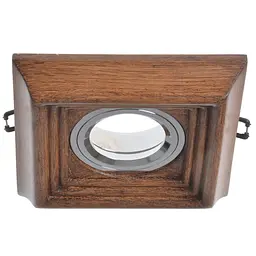 Світильник точковий Brille HDL-GA9 YL Wood MR16 36-116