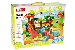 Конструктор FL2321 "Діно Парк" 85 дет. р.36x10x28 см YG Toys