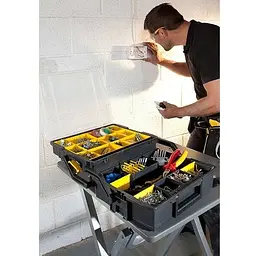 Органайзер Stanley SortMaster MultiLevel 18 дюймів розкладний (STST1-75540) - мініатюра 5