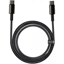 Кабель Baseus Tungsten Gold Series Fast Charging USB-C 100W 2m Black (CATWJ-A01) [77819] - мініатюра 2