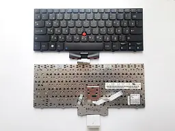 Клавіатура для ноутбуків Lenovo ThinkPad X100e Series чорна UA/RU/US