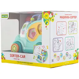 Іграшка музична Baby Team Машинка-сортер (8647) - мініатюра 9