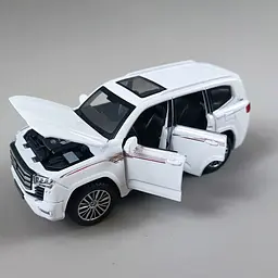 Машинка Автопром toyota land cruiser 300 TK - 18010 Авто Експерт, 2 кольори, металопластик, 1:32, звук - мініатюра 2