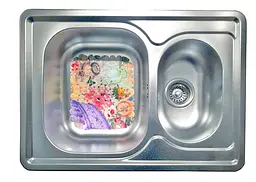 Кухонна мийка Romzha Fifika 1.5C Textura RO44017, Сірий