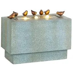 Фонтан садовий декоративний Blumfeldt Waterbirds LED (10034809)