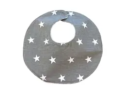 Непромокаючий слюнявчик Moontime "Зірочки"