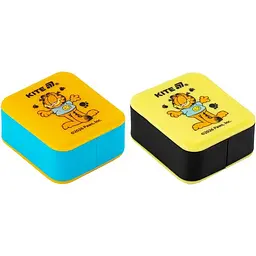 Точилка з контейнером прямокутна Kite Garfield упаковка 24 шт. (GF26-116) - мініатюра 2