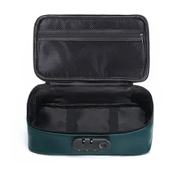 Кейс для игрушек с кодовым замком Dorcel Discreet Box Luxury Green - миниатюра 2
