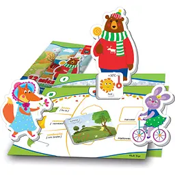 Гра розвиваюча магнітна Vladi Toys 12 місяців англійською (VT5411-10) - мініатюра 2