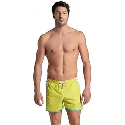Шорти для плавання Arena Team Stripe Short L Yellow (1097-007133-682 L) - мініатюра 3
