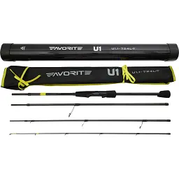 Спінінг Favorite U1 724L-T 2.18 м 3-12 г Fast (4 част.) - мініатюра 3