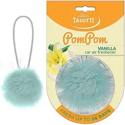 Ароматизатор в авто Tasotti POM POM Vanilla (Ванільний)