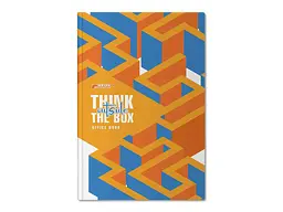 Блокнот BRISK-OFFICE ДКВ-4 176л клітинка офсет А4 глянцева ламінація №4447 - мініатюра 4