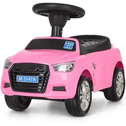 Каталка-толокар Bambi M 3147A-8 Рожевий музичний