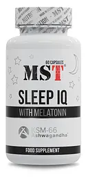MST® Рослинний комплекс для покращення сну з мелатоніном Sleep IQ - 60 капсул