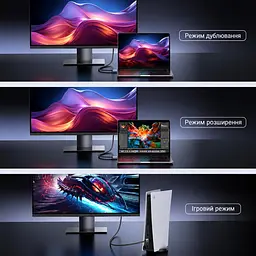 Кабель HDMI UGREEN HD171 2.1 8K 60 Гц 3 м чорний (25911) - мініатюра 6