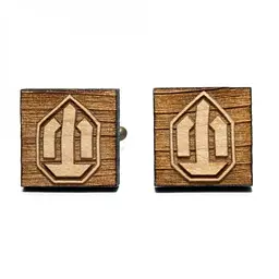Дерев'яні запонки World Of Tanks Handmade acs0005944 - мініатюра 2