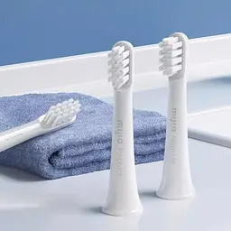 Насадки для зубної щітки Xiaomi MiJia Sonic Electric Toothbrush T100 White (3шт) MBS302 - мініатюра 2