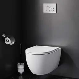 Унітаз підвісний AM.PM Bliss L New FlashClean white C531700WH - мініатюра 2