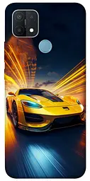 Чохол Demsky Yellow Porsche для Oppo A15s / A15