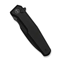 Ніж складаний туристичний Weknife Dressytak (8.6 см) Bohler M390 / Titanium чорний - мініатюра 4
