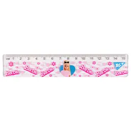 Лінійка пласт. 15см Yes Barbie 370658