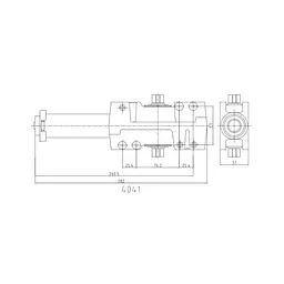 Дверний доводчик Dortec DT-4041 (63-00066) - мініатюра 5