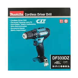 Шурупокрут акумуляторний Makita DF333DZ (30 Нм, 0.8-10 мм, CXT, без акумуляторів та зарядного пристрою) - мініатюра 6