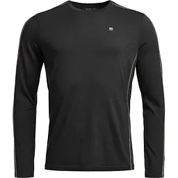 Термофутболка Ortovox 185 Rock'N'Wool Long Sleeve Men XXL Чорний