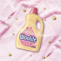 Засіб для прання рідкий Woolite для вовни та делікатних тканин з Кератином 1.8 л - мініатюра 2