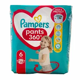 Дитячі підгузники-трусики PAMPERS Pants 6 (14-19 кг) 25 шт