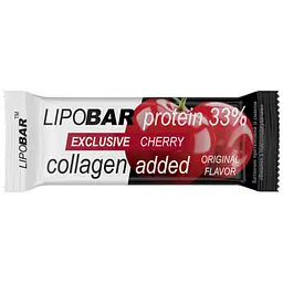 Протеїновий батончик Lipobar Exclusive Cherry 50 г