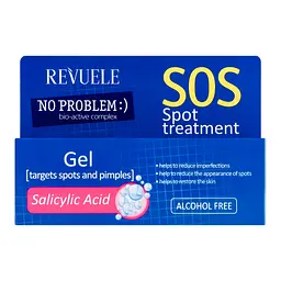 Гель із саліциловою кислотою від прищів Revuele No Problem SOS Spot Treatment Gel with Salicylic Acid 25 мл - мініатюра 3