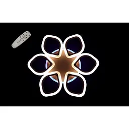 Люстра світлодіодна для кімнати залу спальні з пультом Linisoln 5576/6 CF LED 3 COLOR dimmer