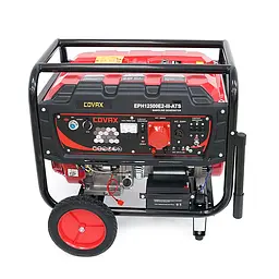 Генератор бензиновий COVAX EPH12500E2-lll-ATS, 8.0kW, 220V-380V, 50Hz, DC12V, 18HP, Electric Starter, tank 25L, 705x560x570mm, 86kg - мініатюра 3