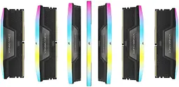 Модуль пам'яті Corsair DDR5 32GB (2x16) Vengeance 6400Mhz RGB XMP/EXPO Grey (CMH32GX5M2B6400Z32) - мініатюра 3