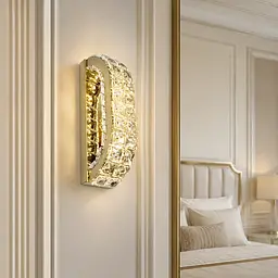 Світлодіодне кришталеве бра Artlight 88157/300-WALL-GD, золото, 25 Вт - мініатюра 1
