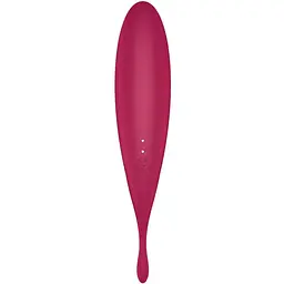 Вакуумний вібратор Satisfyer Twirling Pro+ Червоний - мініатюра 5