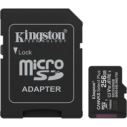 Картка пам'ятi KINGSTON 256Gb UHS-I U1 V10 A1 + SD-adapter (SDCS3/256GB) - мініатюра 4