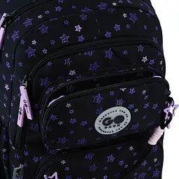 Рюкзак GoPack Education 120M-1 Stars Чорно-фіолетовий (GO26-120M-1) - мініатюра 11